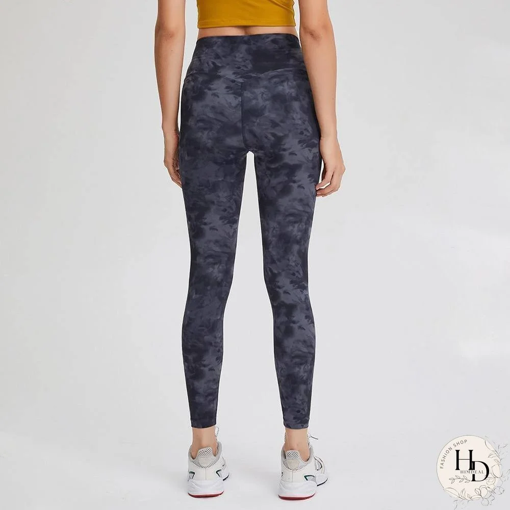 CLASSIC 3.0-TIE DYE Naked Feel Fitness Workout Legging Women No Camel Toe Squat Proof Yoga Pants Sport Gym Legging 2-12