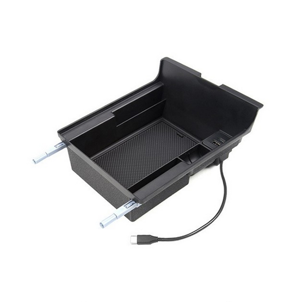 

Car Central Storage Box Armrest Center Console Case for Tesla Model 3/Y, 501 Original