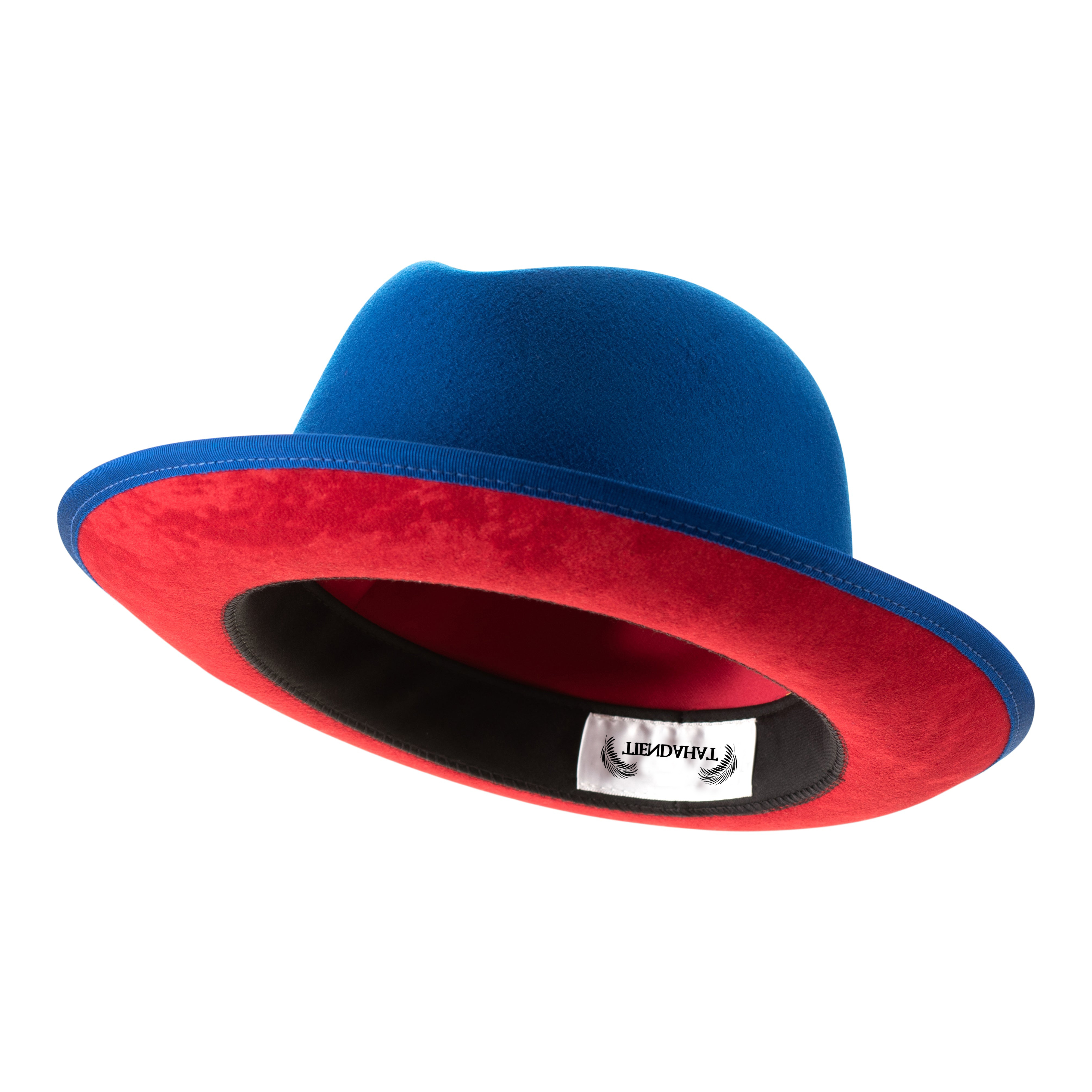 Classic Center-creased Fedora-King (True Blue)
