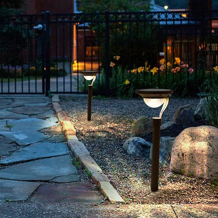 Solar Outdoor Waterproof Light Sense Design LED Landscape Lawn Lamp - Appledas