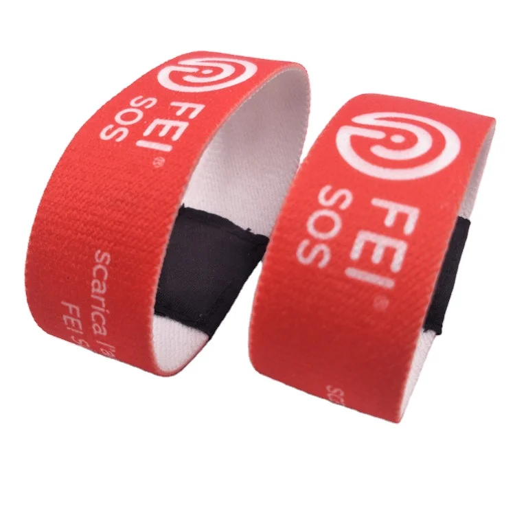 Custom Logo rfid stretch NFC wristband