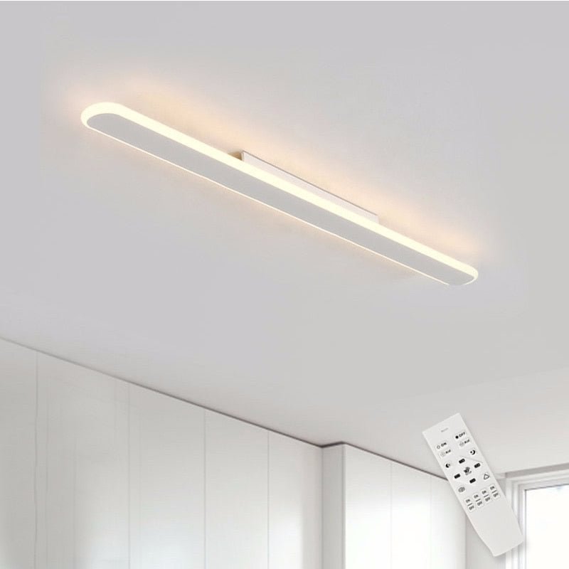 Surface Mounted Modern LED Ceiling Light For Kitchen Fixtures Dining Room Lamp Straight 80CM Indoor Stairway Aisle Iluminaria