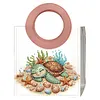 DIY 5D Diamond Art Painting Handbag with Round Handle Diamond Painting Kit Handbag Diamond Painting Bag for Women Casual Shopping Travel Daily Use