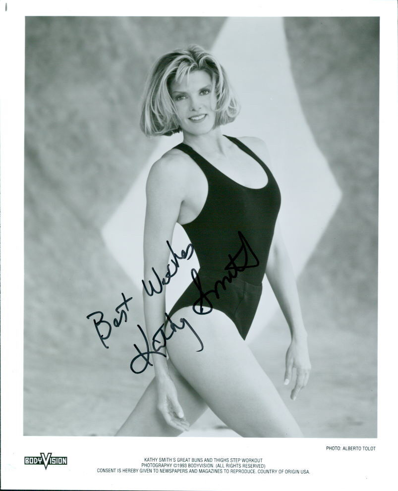 Kathy Smith signed 8x10 Photo Poster painting COA