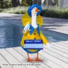 Goose Clothing with Umbrella Funny Raincoat and Hat Costume for Patio Yard Decor