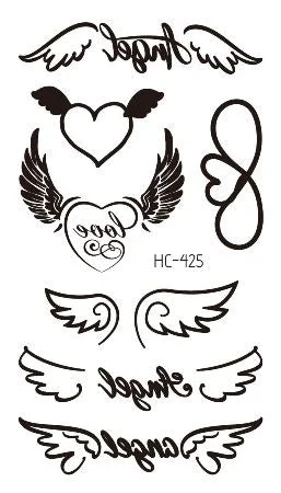 Waterproof Temporary Tattoo Stickers Chinese Character Win Every Exam Small Size Tatto Flash Tatoo Fake Tattoos for Man Women