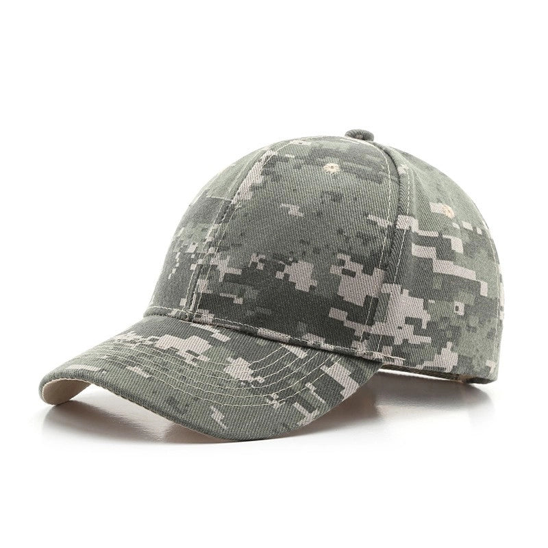 Unisex Minimalist Leaves Camouflage Curved Eaves Baseball Cap
