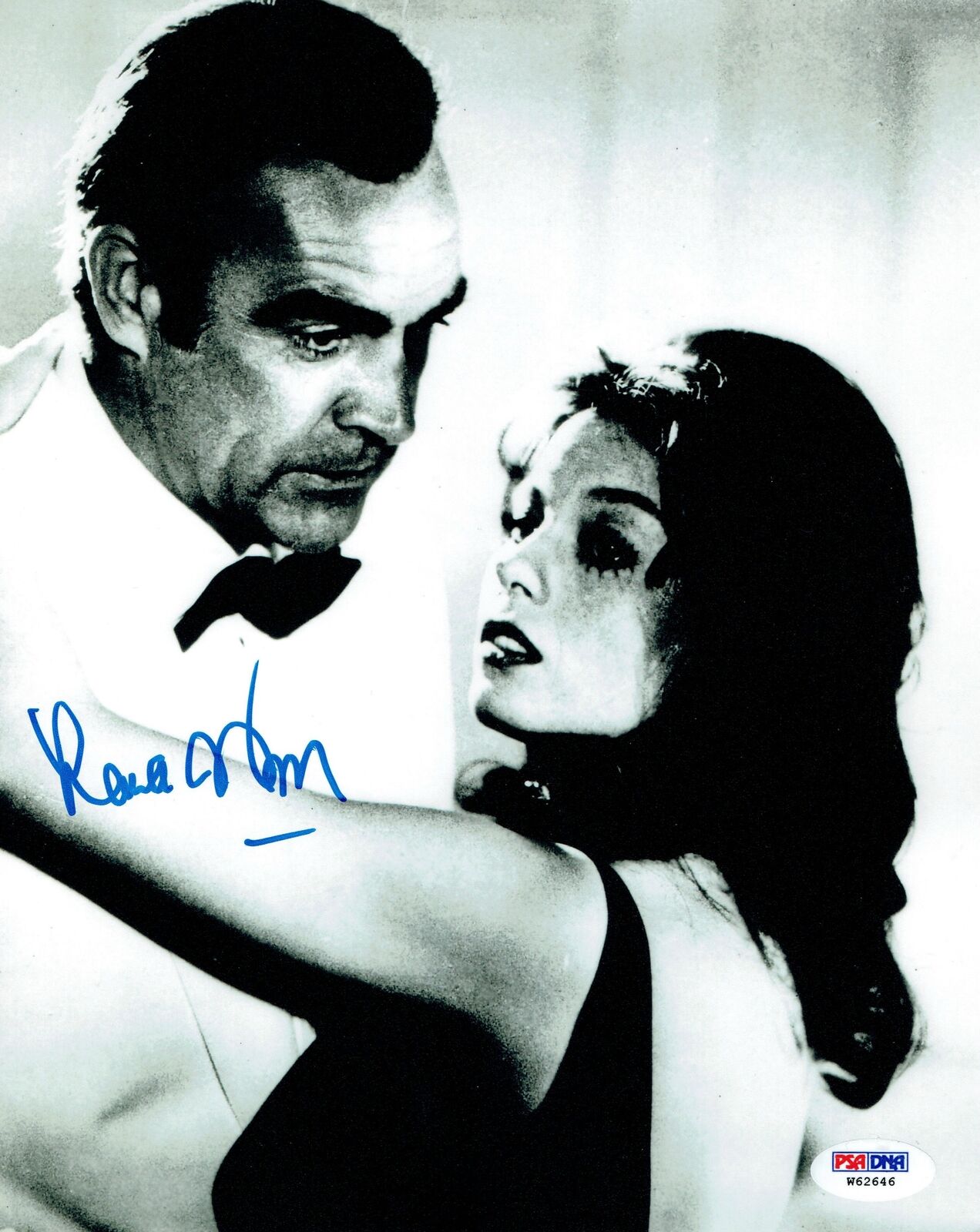 Lana Wood w/ Sean Connery Signed James Bond 007 Authentic 8x10 Photo Poster painting PSA/DNA