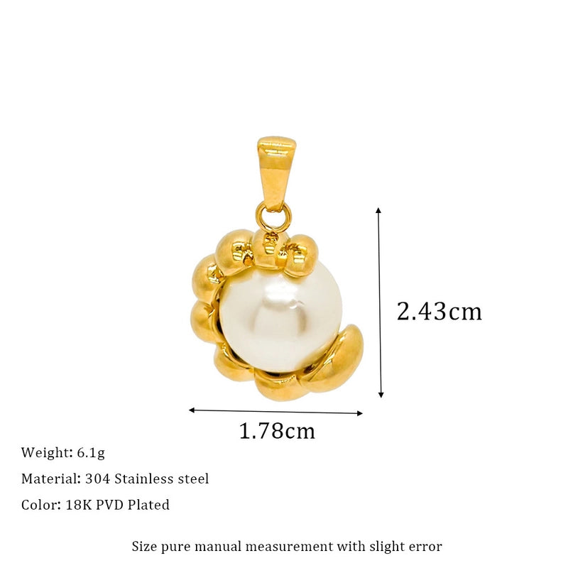 1 Piece 304 Stainless Steel Geometric Pendant Jewelry Accessories