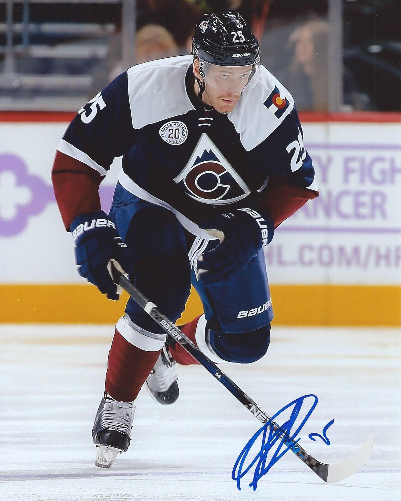 Mikhail Grigorenko Signed 8x10 Photo Poster painting Colorado Avalanche Autographed COA B