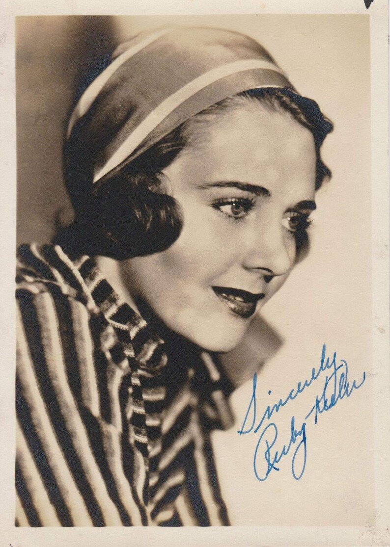 Ruby Keeler (d. 1993) Signed Autographed Vintage 5x7 Photo Poster painting - COA Matching Holograms