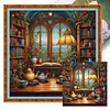 Study-11CT Stamped Cross Stitch 45*45cm/17.72*17.72in tapestrymarket