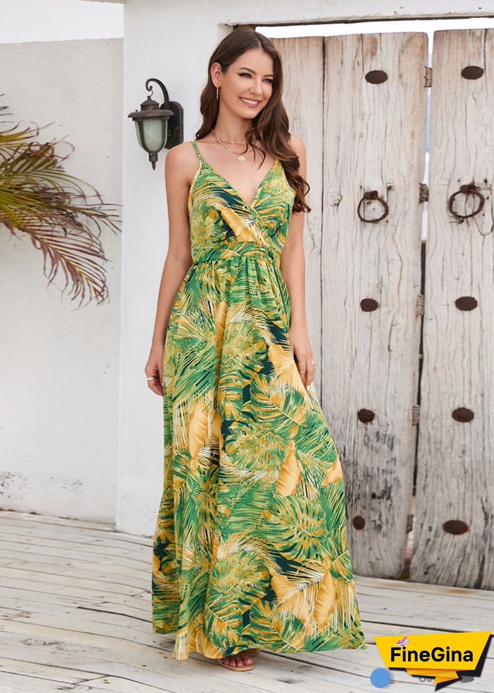 Boho Strap Maxi Dress Reese