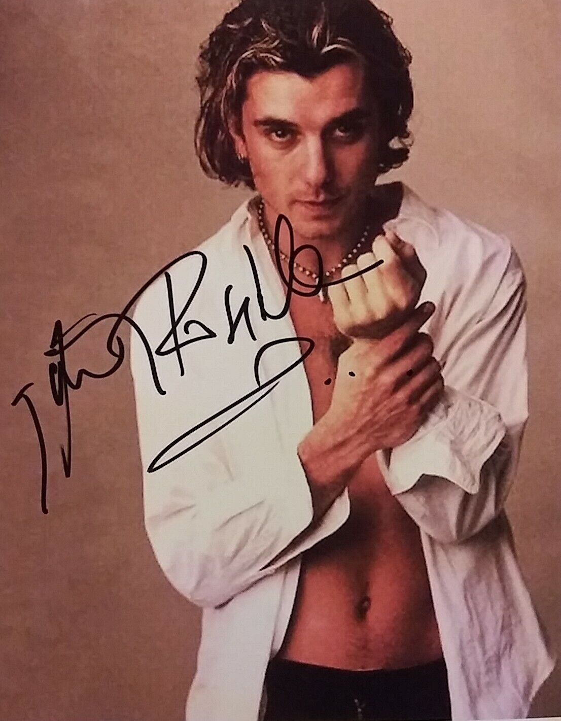 Gavin Rossdale signed 8 x 10