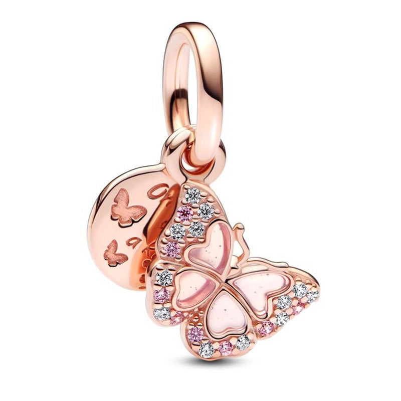 20 Pieces Zinc Alloy Starfish Paw Print Heart Shape Pendant Jewelry Accessories