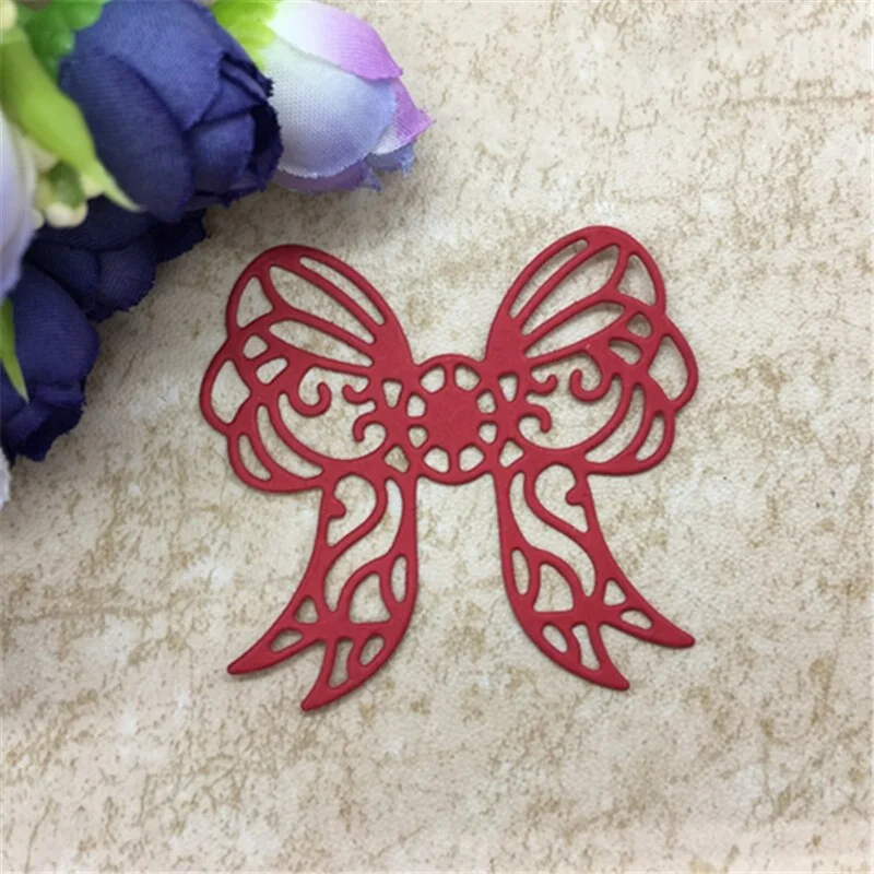 Bow Tie Bowknot Metal Cutting Dies Stencil Scrapbooking Photo Album Card Paper Embossing Craft DIY Dies Cut