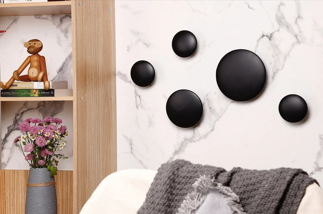 Multicolor Hange Furniture Coat hanger  Ball Rack Milti-purpose Hook For Wall Ornaments For Kid Gift Metal Bag Decor.