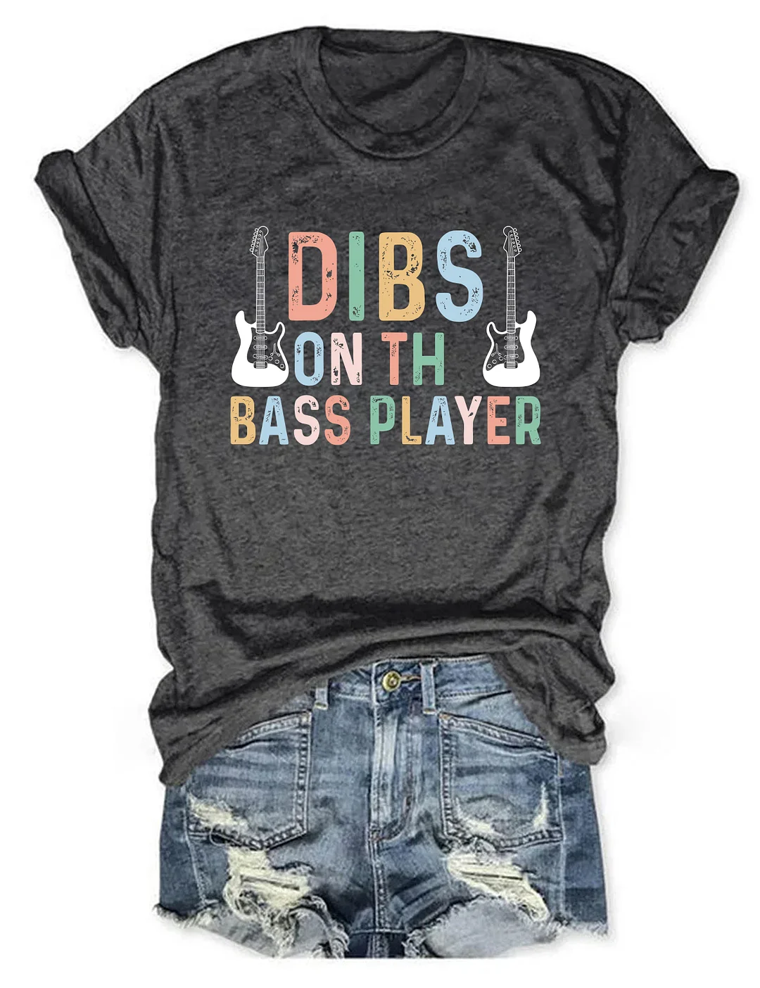 Dibs On The Bass Player T-shirt
