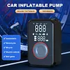 Electric Car Inflation Pump Rechargeable Lighting Power Bank Digital Tire Pump