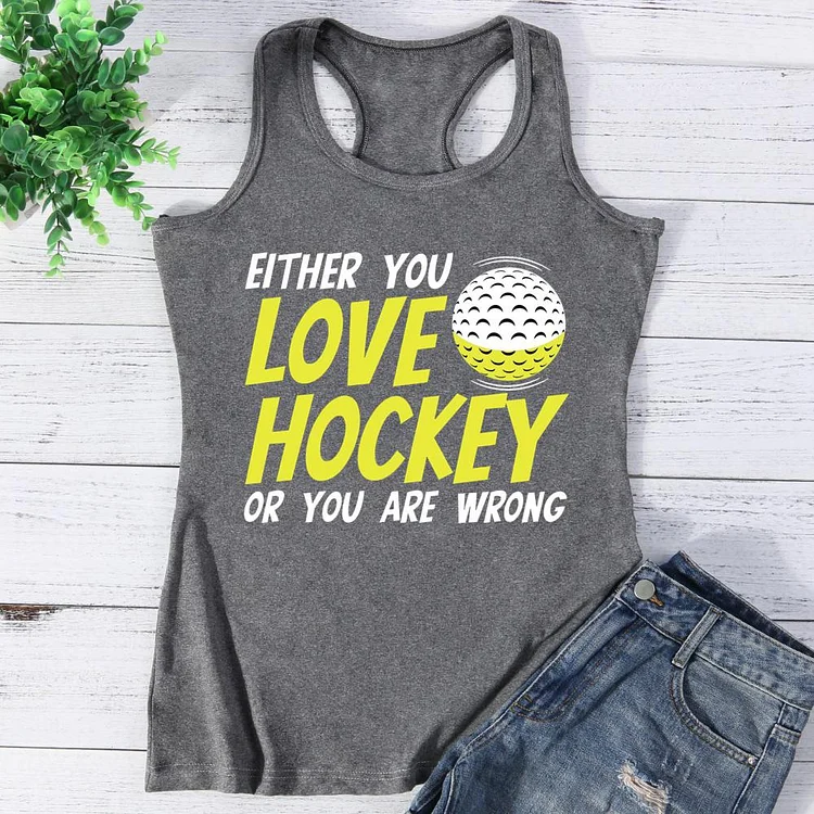 Hockey Player Vest Top-Annaletters