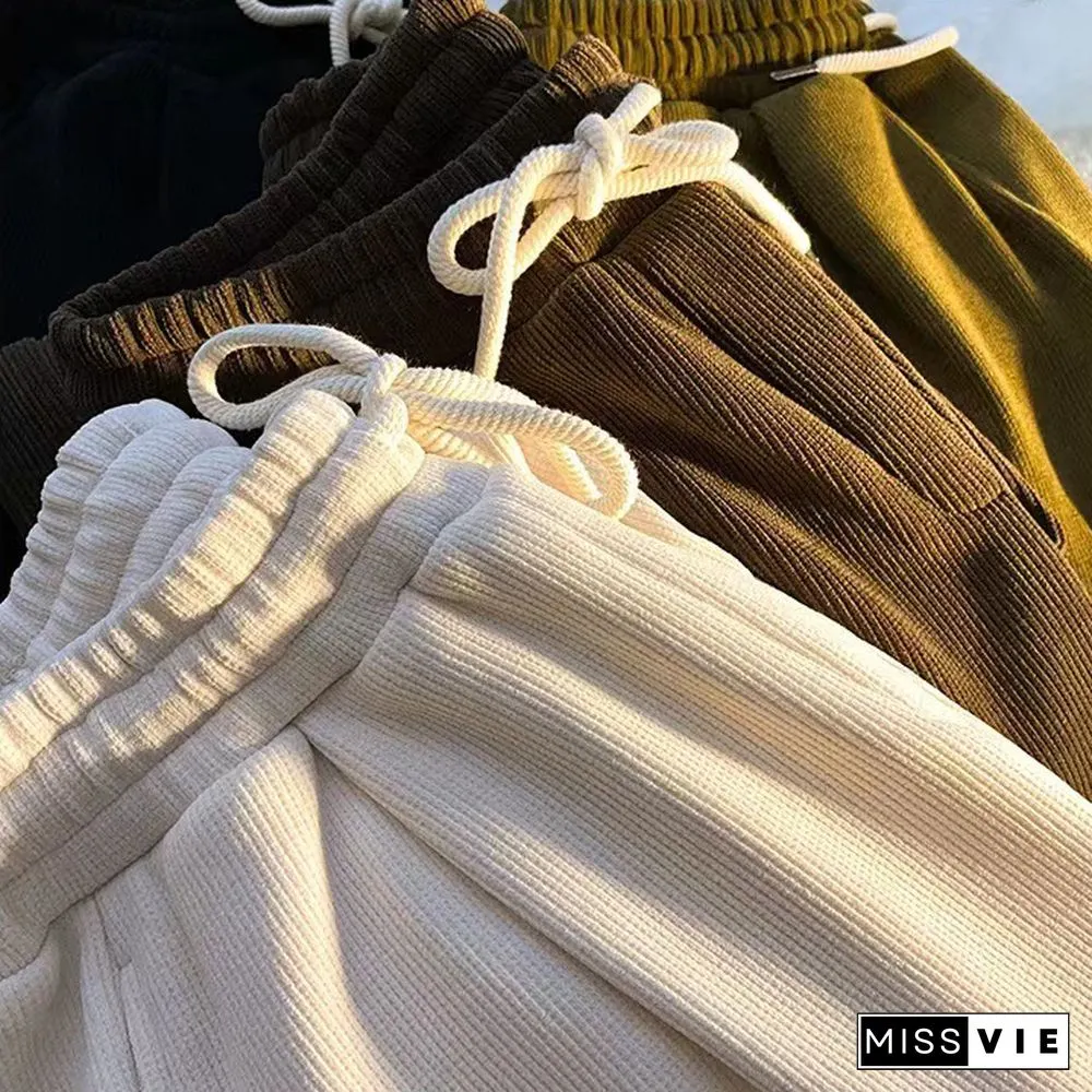 Retro Handsome Casual Sweatpants