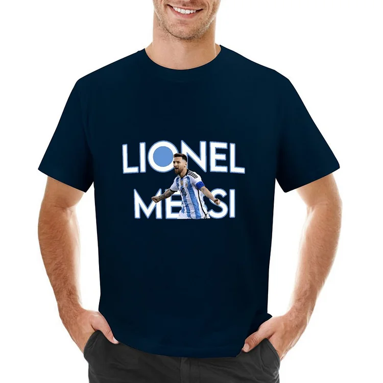 Lionel Messi Inspired Men's T-shirt