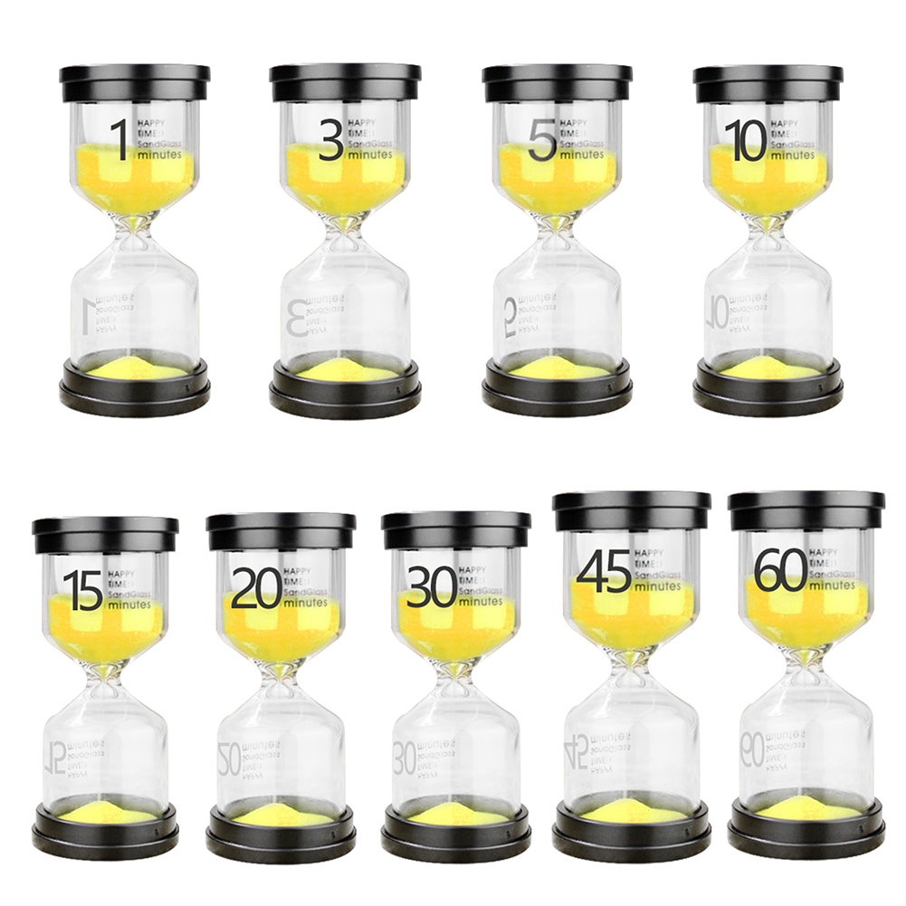 

Hourglass Sandglass Sand Clock Kids Tooth Brushing Timer Home Decorations, 10 minues, 501 Original