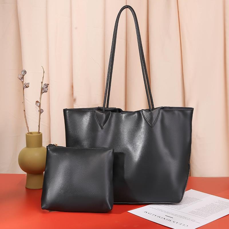 Vintage Leather Tote Bag