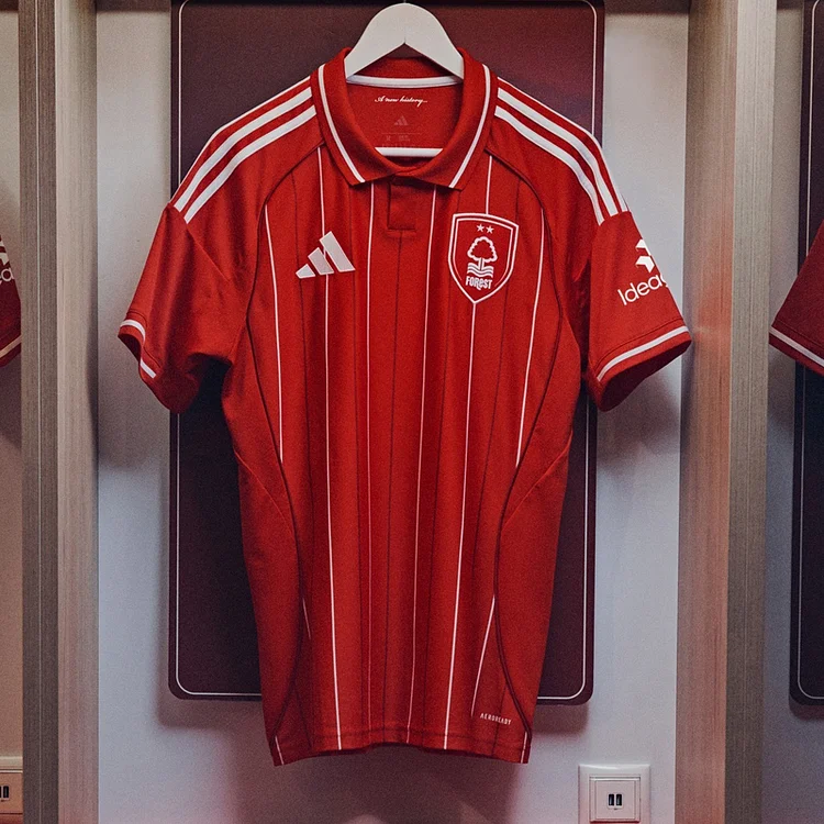【S~4XL】Nottingham Forest 25/26 Home Football Jersey【No sponsor】
