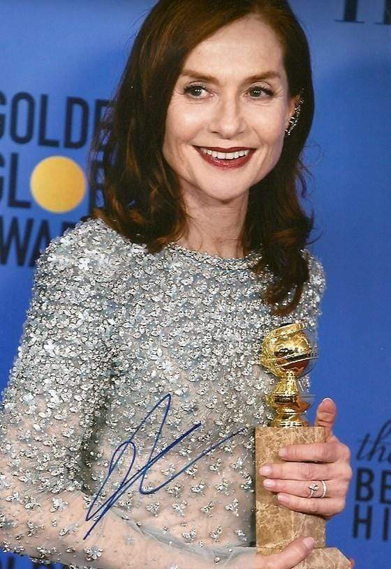 Isabelle Huppert FRENCH STAGE FILM ACTRESS autograph, In-Person signed Photo Poster painting