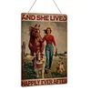 Cowgirl - Wooden Signs - 20*30cm/30*40cm