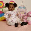 African American 20''Soft Touch Rute Reborn Toddler Baby Doll Girl - RBBI-Myrebornbabydoll&reg; Myrebornbabydoll&reg;
