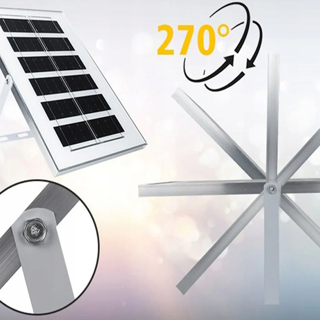 Lampă solară puternică, senzor crepuscular, telecomandă, V&ouml;gler Professional 1200W-T