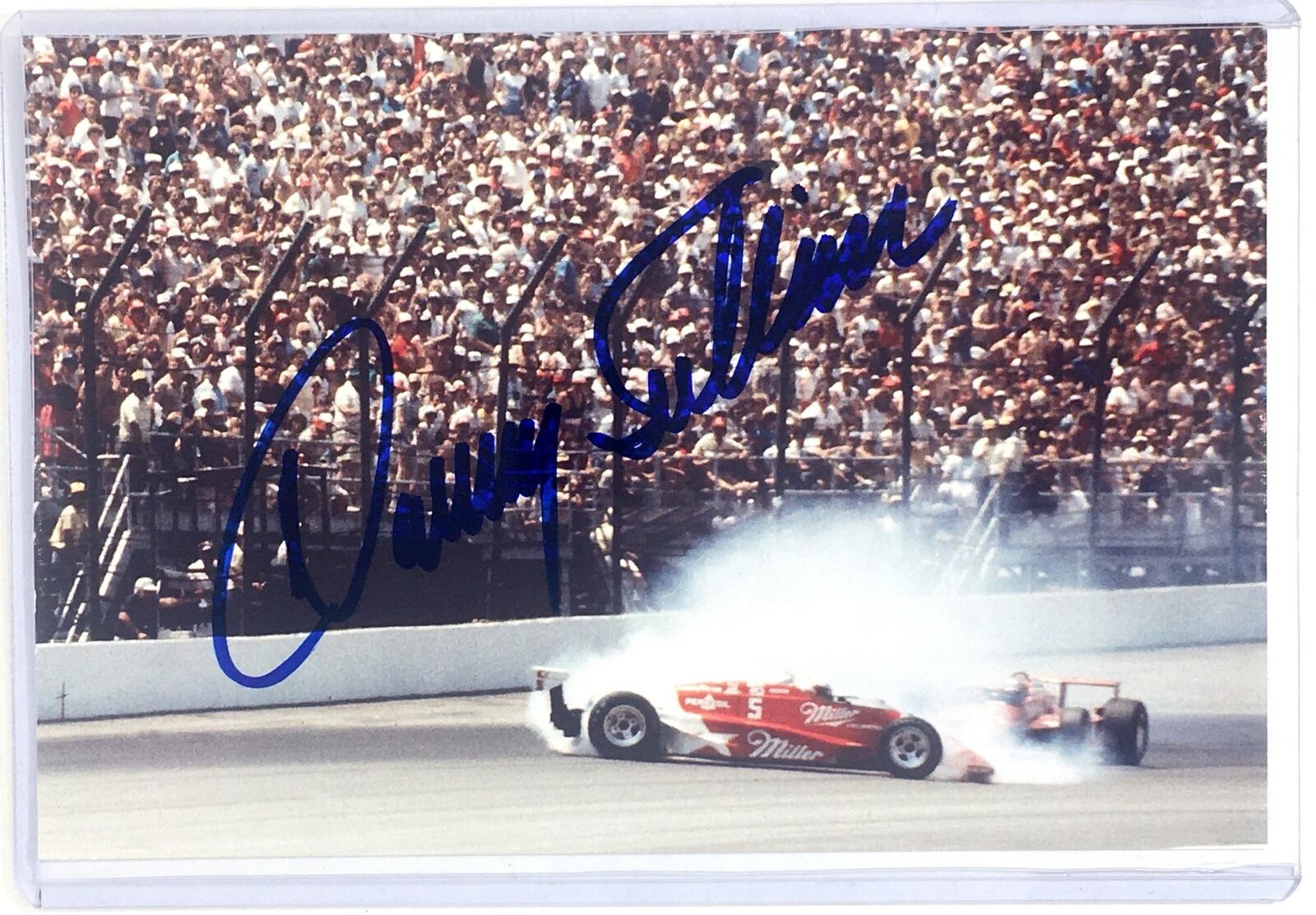 Danny Sullivan Signed 4x6 Photo Poster painting Indianapolis 500 Indy IRL Autograph Auto