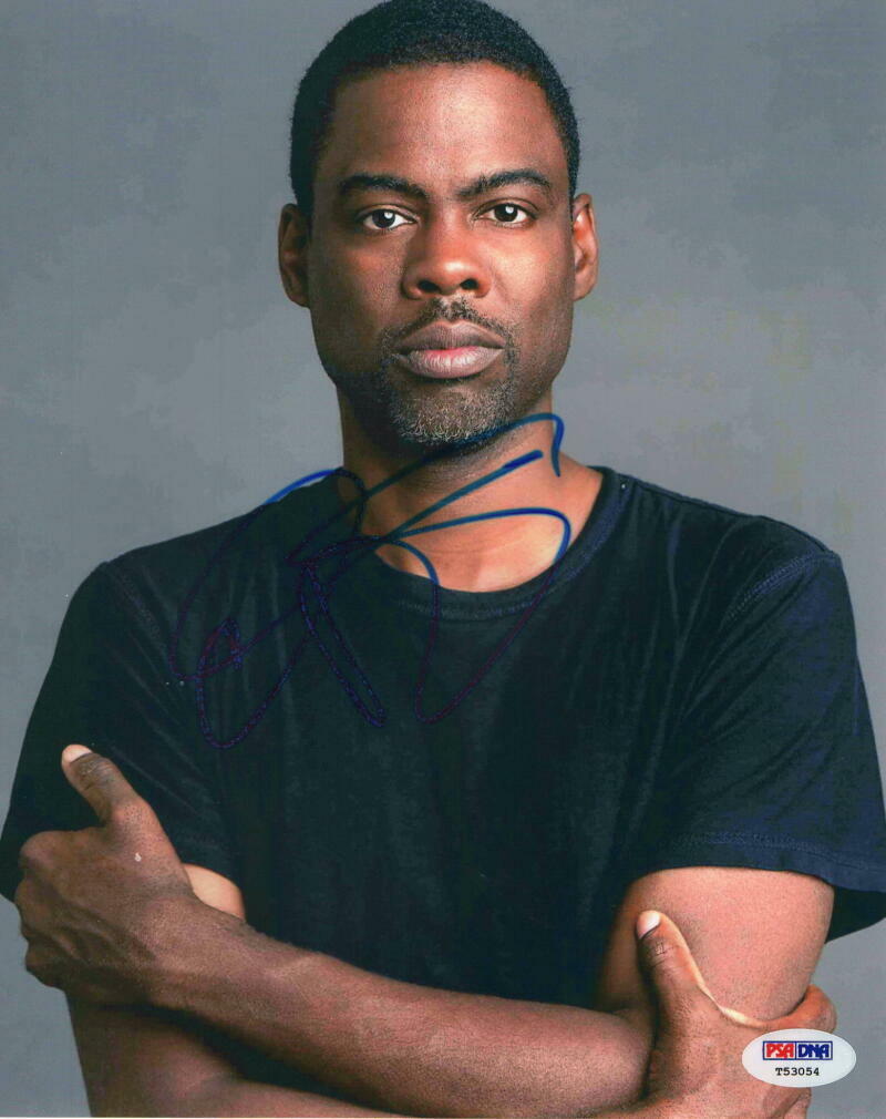 CHRIS ROCK SIGNED AUTOGRAPH 8x10 Photo Poster painting - SATURDAY NIGHT LIVE, SNL, GROWN UPS PSA