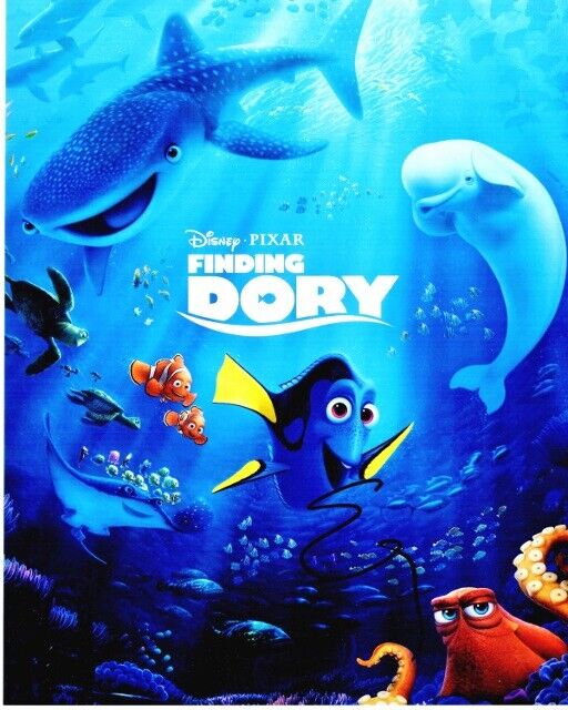 Ellen DeGeneres Signed - Autographed Finding Dory 8x10 inch Photo Poster painting