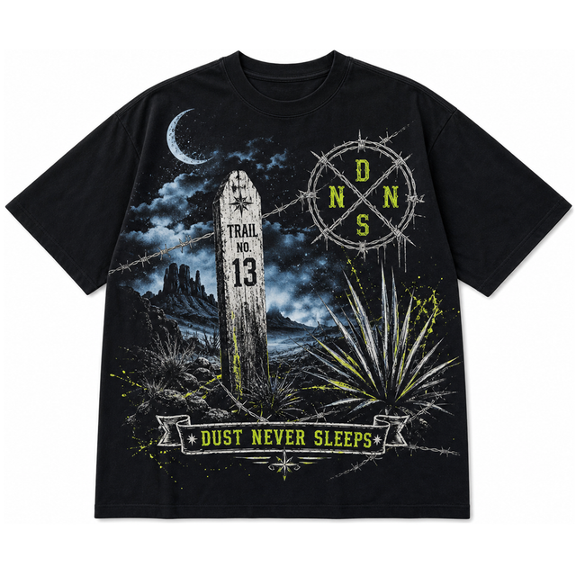 Barbed Trail Cotton T-Shirt