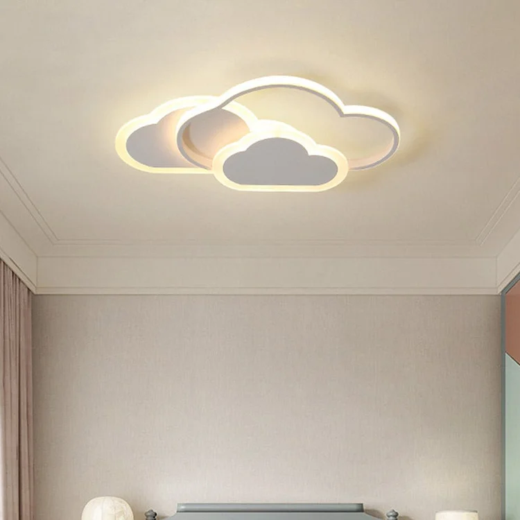 Nordic Creative Arc Design Cloud Shape Energy-saving LED Ceiling Lamps - Appledas