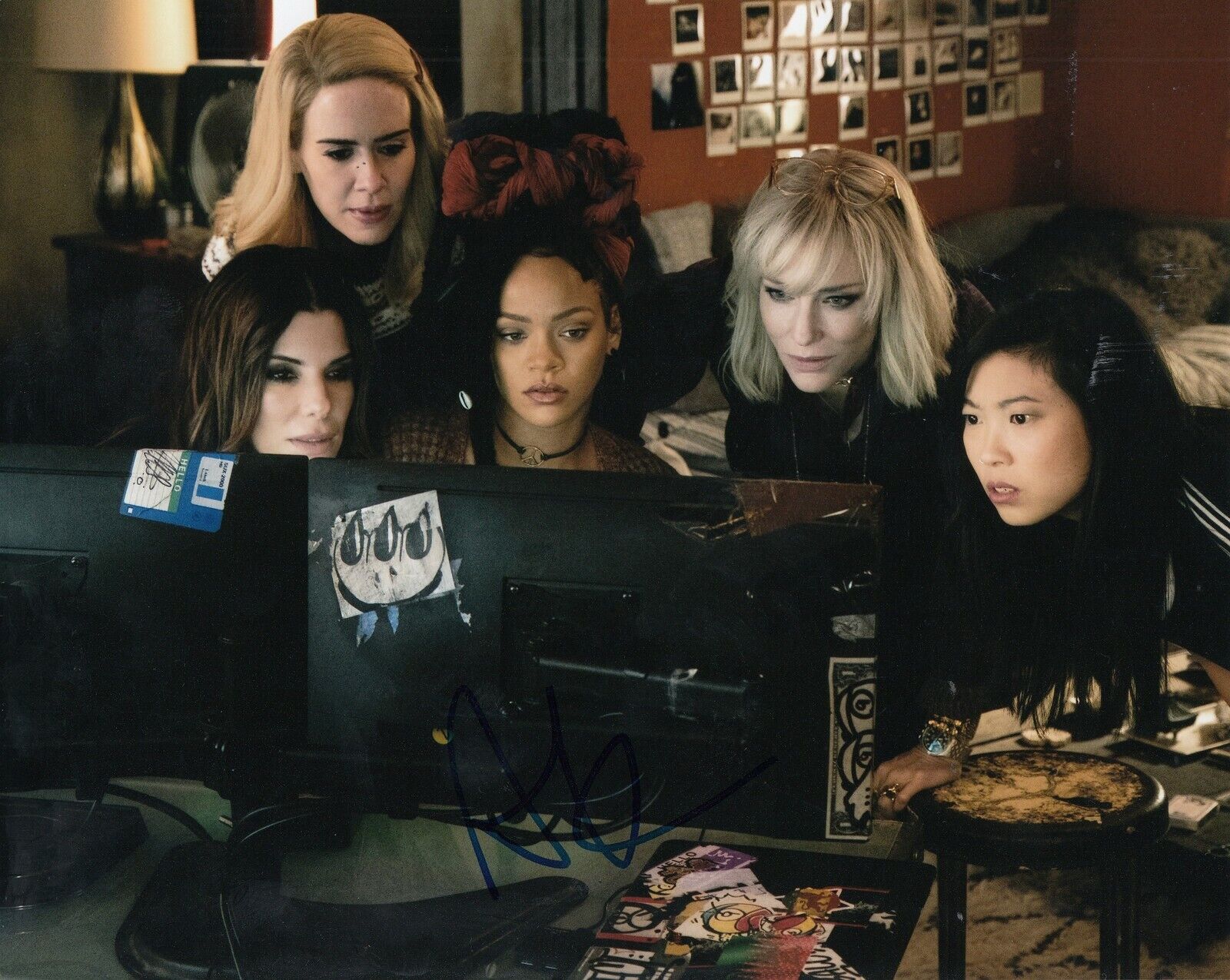 AWKWAFINA signed (OCEAN'S EIGHT) Nora Lum *CONSTANCE* 8X10 Photo Poster painting W/COA #5