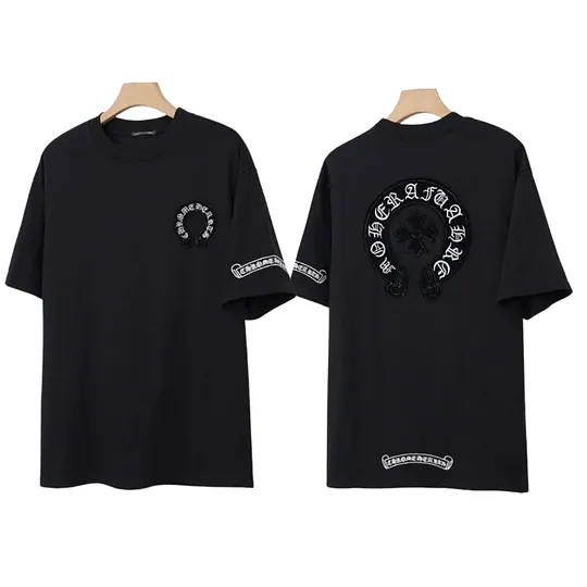 Chrome Hearts Tシャツ黒&白 H0165