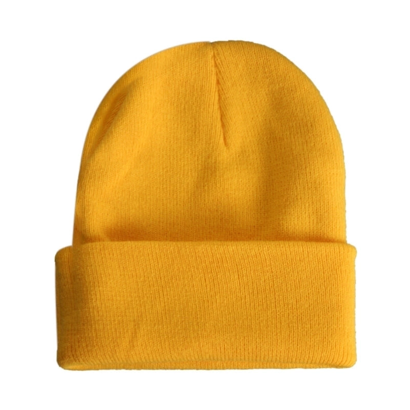 Unisex Streetwear Solid Color Sewing Flat Eaves Wool Cap
