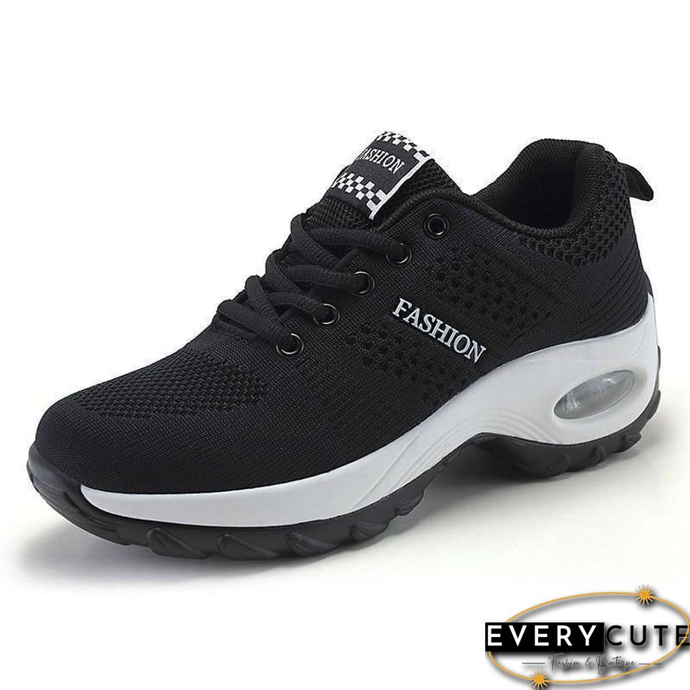 Women Platform Shoes Breathable Lightweight Sneakers For Cushion Woman Fashion Female