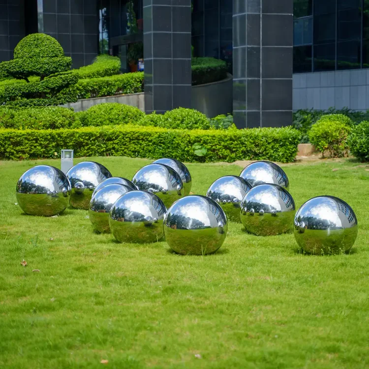 500mm Stainless Steel Mirror Polished Sphere Sculpture