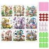 (US Only)9pcs - Diamond Painting - Partial Special Shaped Drill Goblin (Canvas|30*30cm)