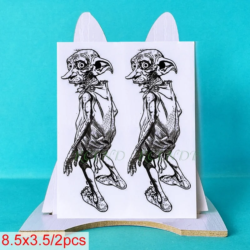 Waterproof Temporary Tattoo Sticker Genshin game Sword Star Pattern Geometric Tatto Flash Tatoo Fake Tattoos for Men Women