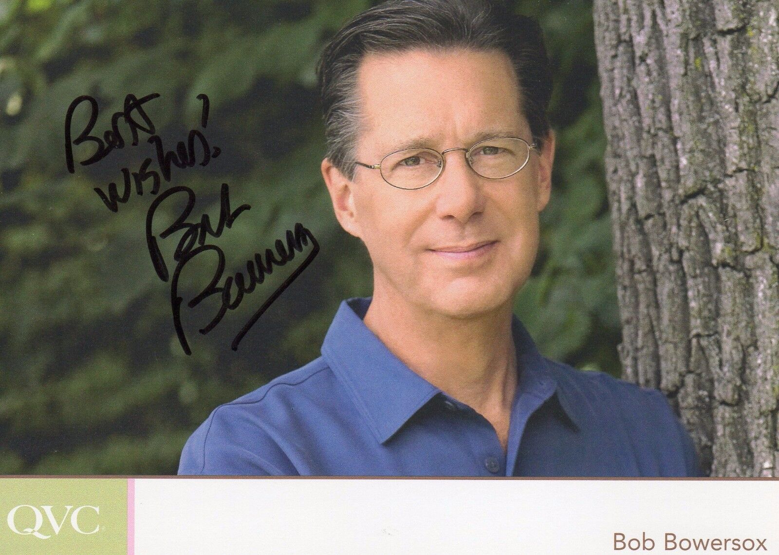 BOB BOWERSOX AUTOGRAPH QVC PRESENTER