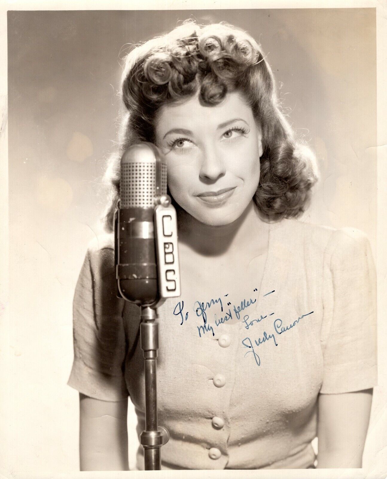 Judy Canova Actress Singer Comedian Hand Signed Autograph 8x10 Photo Poster painting