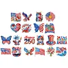 4pcs America 250th Anniversary DIY Diamond Painting Refrigerator Magnet Kit Diamond Art Refrigerator Magnet Rhinestones Refrigerator Magnetic Sticker for Adult Beginners DIY Home Office Decor