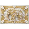 DIY Pearl Painting Elephant for Home Wall Decor with Frame(20x30cm)
