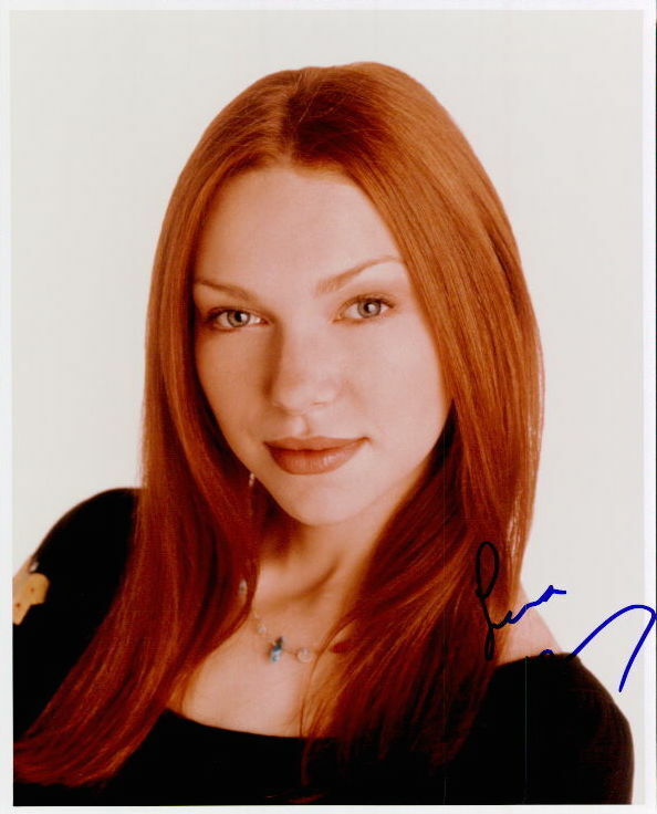 Laura Prepon (That 70's Show) in-person signed 8x10 Photo Poster painting